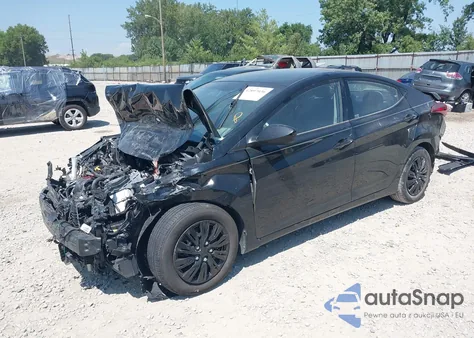 2016 Hyundai Elantra Se из США, поврежденный, VIN 5NPDH4AE6GH716541